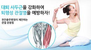 무릎 관절에 좋은 대퇴 사두근 강화 운동법!